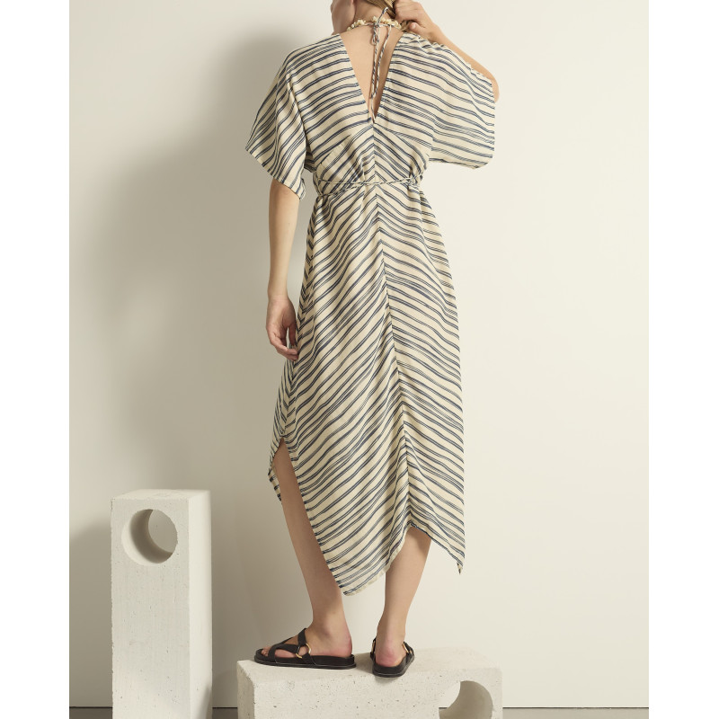 MARE DI LATTE Robe SUZANNE Linea Ivory Blue