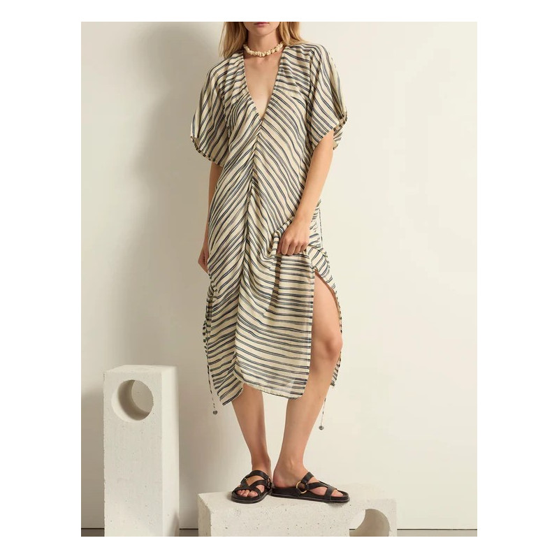 MARE DI LATTE Robe SUZANNE Linea Ivory Blue