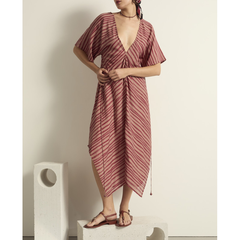 MARE DI LATTE Robe SUZANNE Linea Dusty Pink