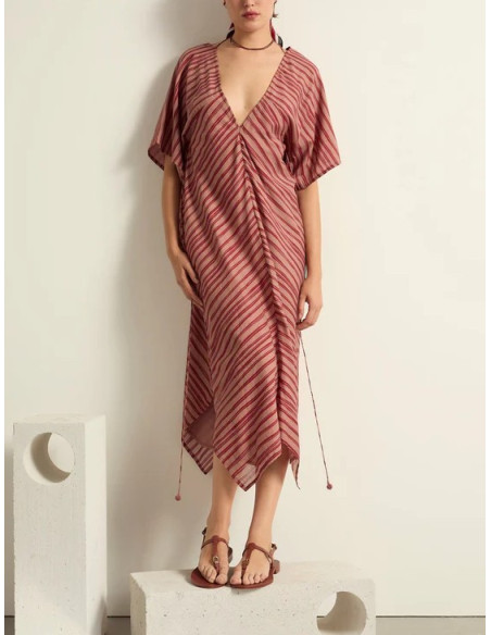 MARE DI LATTE Robe SUZANNE Linea Dusty Pink