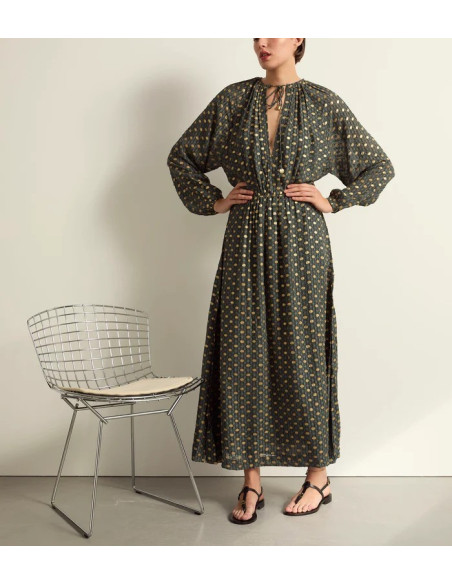 MARE DI LATTE Robe GWENDOLINE Lurex Plumetis