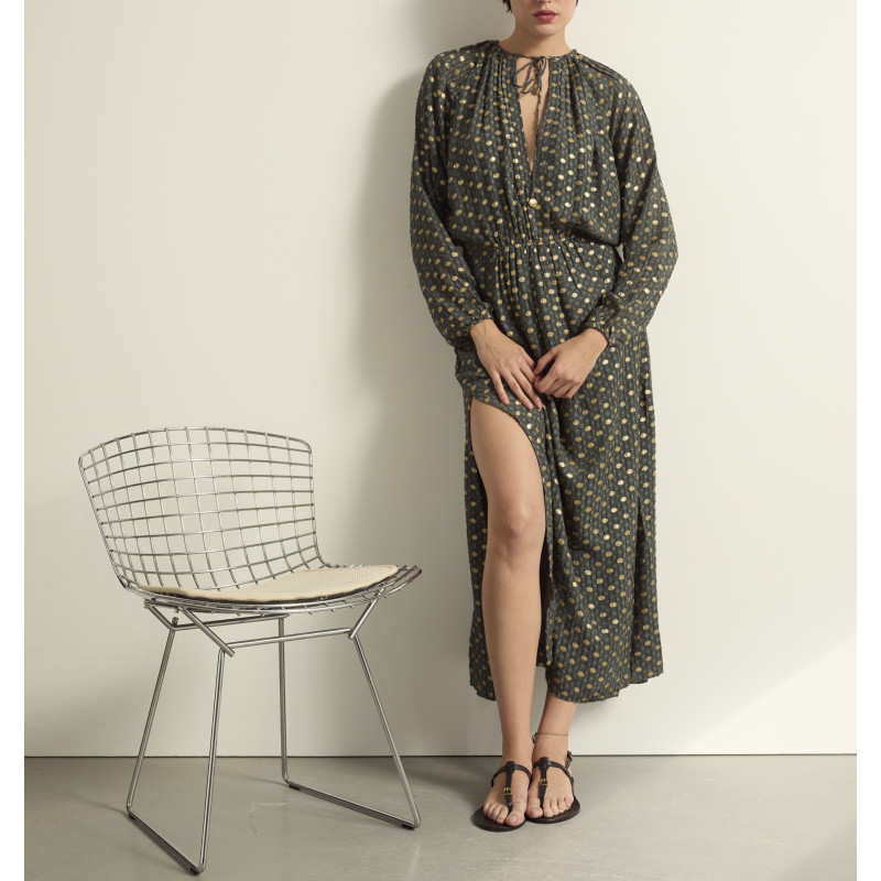 MARE DI LATTE Robe GWENDOLINE Lurex Plumetis