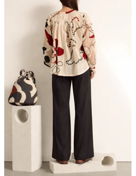 MARE DI LATTE Pantalon ANGIE Pop Black