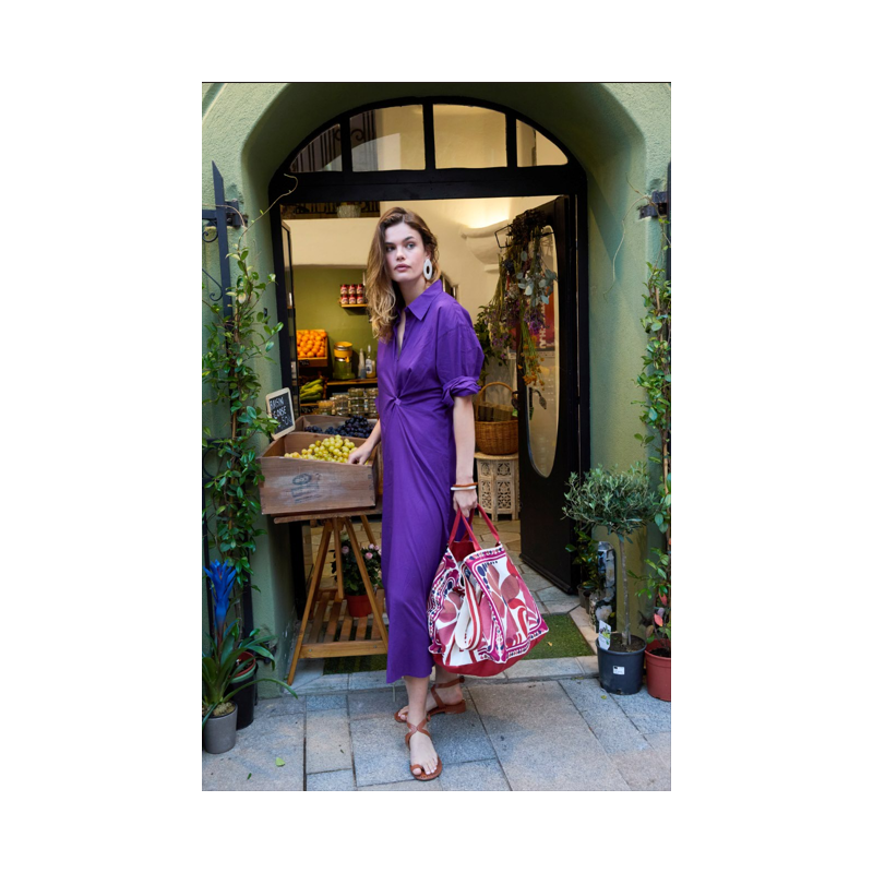 MARE DI LATTE Robe ATHENA Ultra Violet