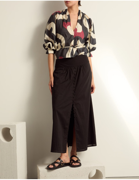 MARE DI LATTE Jupe VANINA Black