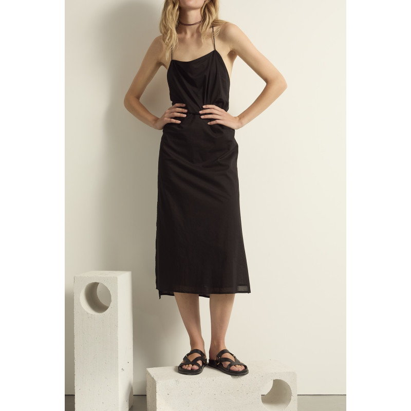 MARE DI LATTE Robe ABBIE Black