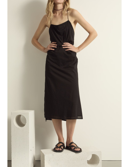 MARE DI LATTE Robe ABBIE Black