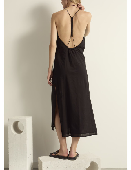 MARE DI LATTE Robe ABBIE Black
