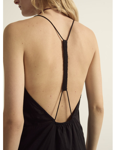 MARE DI LATTE Robe ABBIE Black