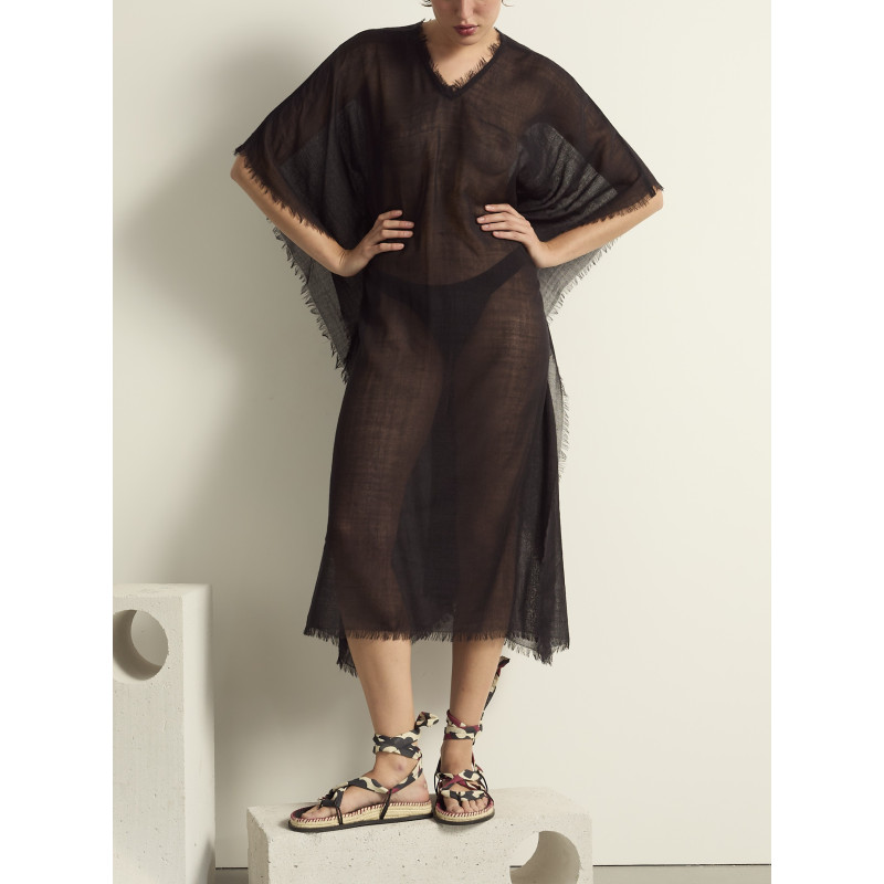 MARE DI LATTE Poncho Long RAFAELE