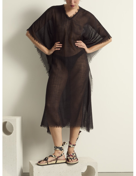 MARE DI LATTE Poncho Long RAFAELE