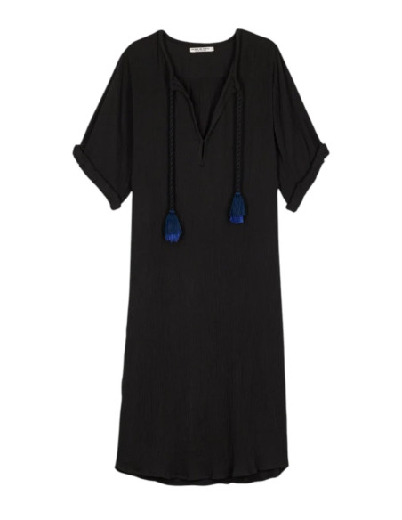 MARE DI LATTE Robe CAMILLE Black