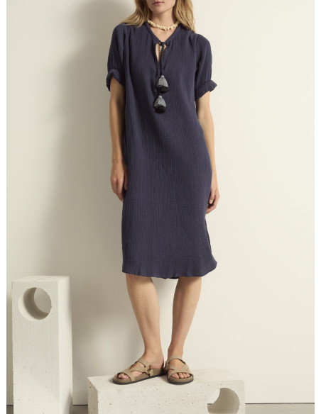 MARE DI LATTE Robe CAMILLE Blue Print