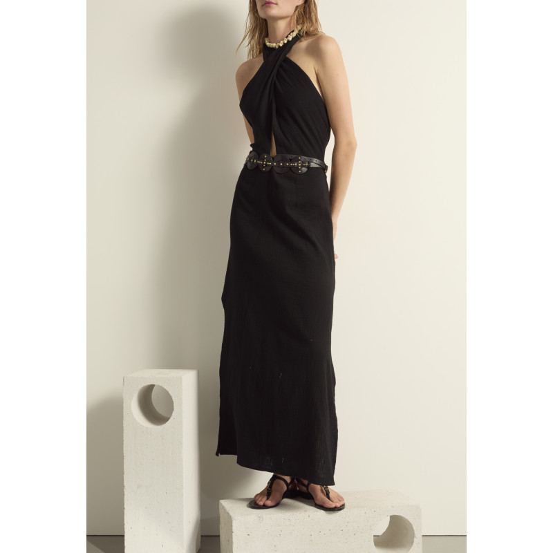 MARE DI LATTE Robe ALIXIA Black