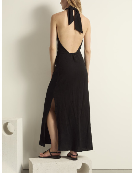 MARE DI LATTE Robe ALIXIA Black