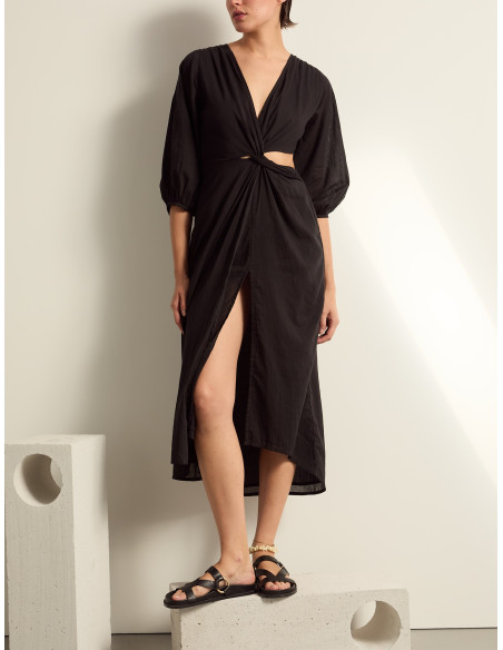 MARE DI LATTE Robe AURORE Black