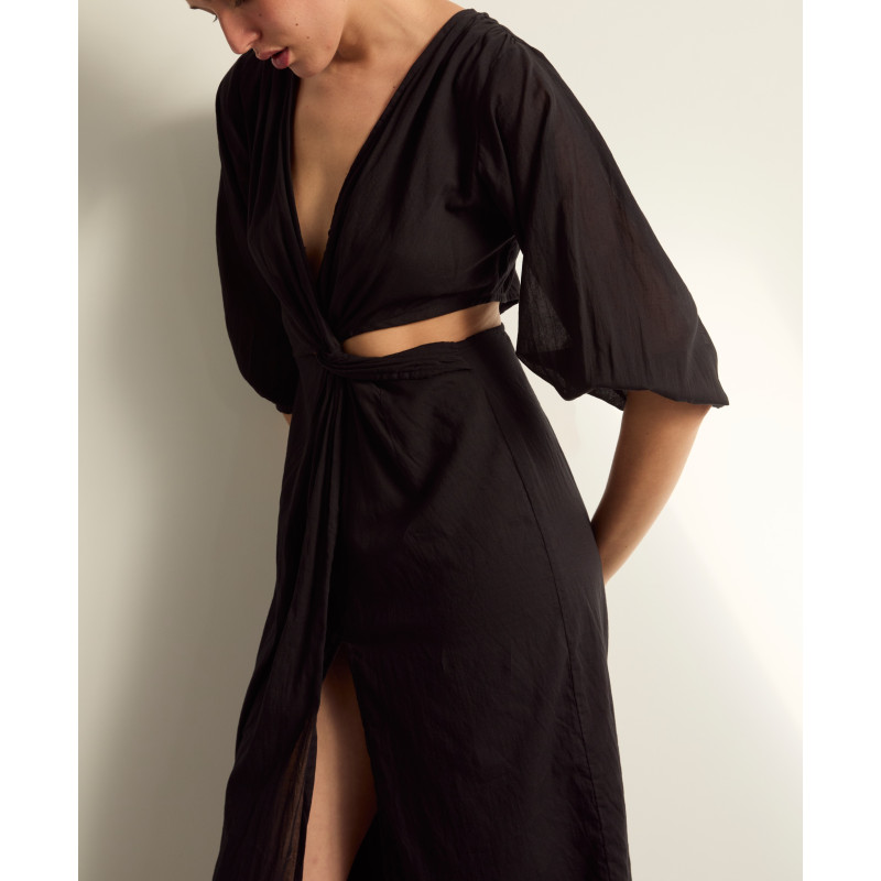 MARE DI LATTE Robe AURORE Black