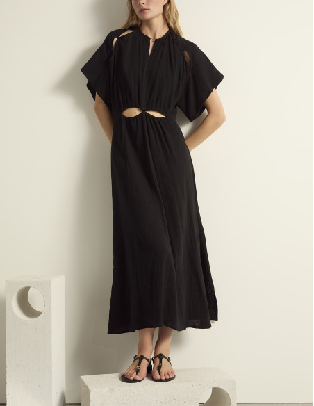 MARE DI LATTE Robe APPOLINE Black