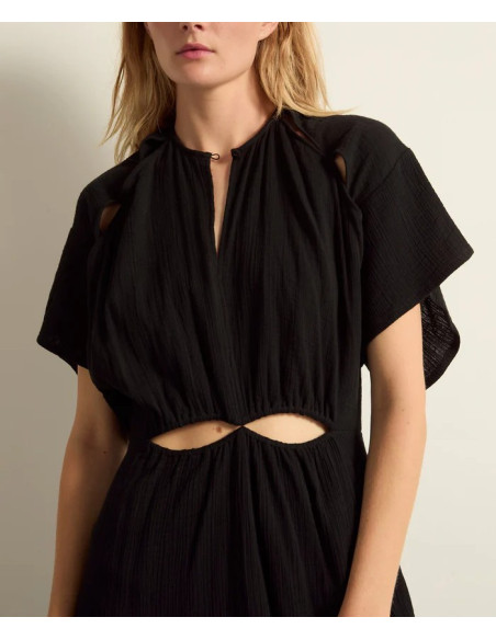 MARE DI LATTE Robe APPOLINE Black