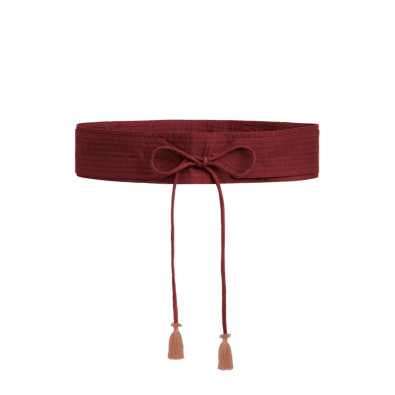 MARE DI LATTE Ceinture ANDRIA Red Wine