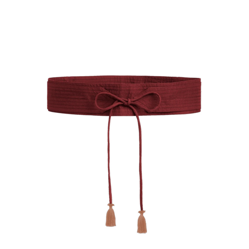 MARE DI LATTE Ceinture ANDRIA Red Wine