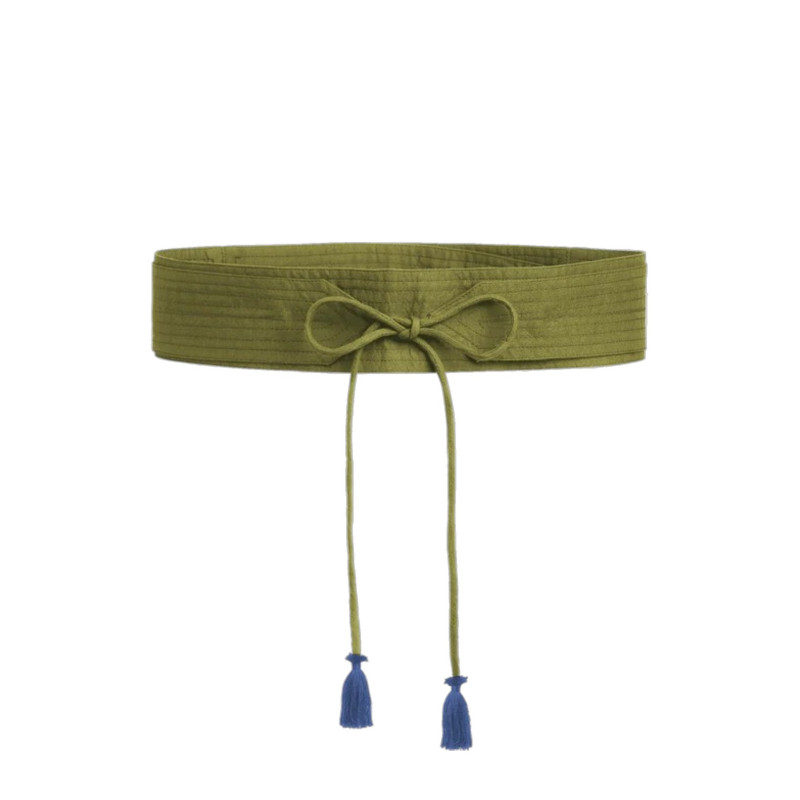 MARE DI LATTE Ceinture ANDRIA Green Tea