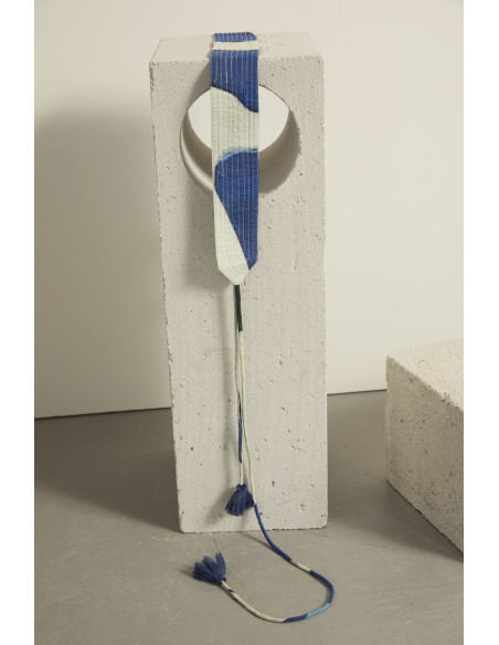 MARE DI LATTE Ceinture ANDRIA Cactus Lapis Blue