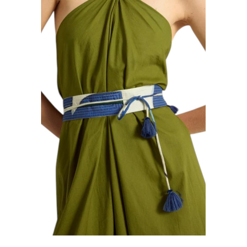 MARE DI LATTE Ceinture ANDRIA Cactus Lapis Blue