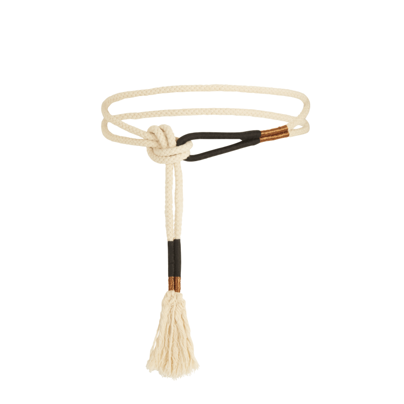 MARE DI LATTE Ceinture PATRIMONIO Off White