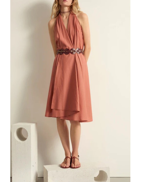 MARE DI LATTE Ceinture CLARK Burgundy
