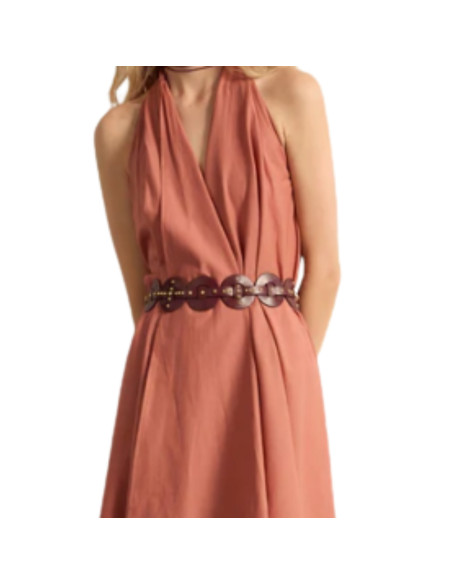 MARE DI LATTE Ceinture CLARK Burgundy