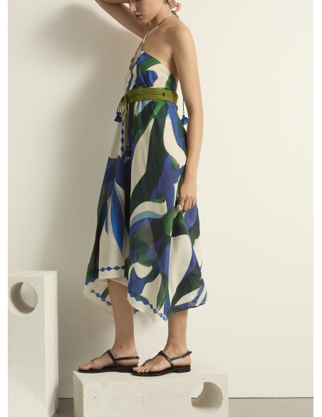 MARE DI LATTE Robe IVINA Cactus Lapis Blue