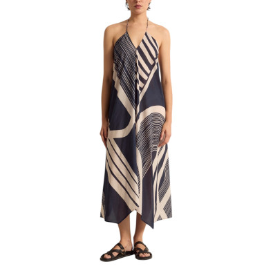 MARE DI LATTE Robe IVINA Carousel Ink Blue