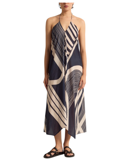 MARE DI LATTE Robe IVINA Carousel Ink Blue