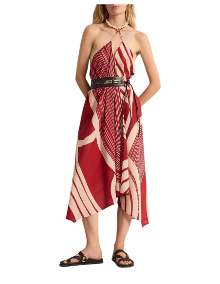 MARE DI LATTE Robe IVINA Carousel Pompei Red