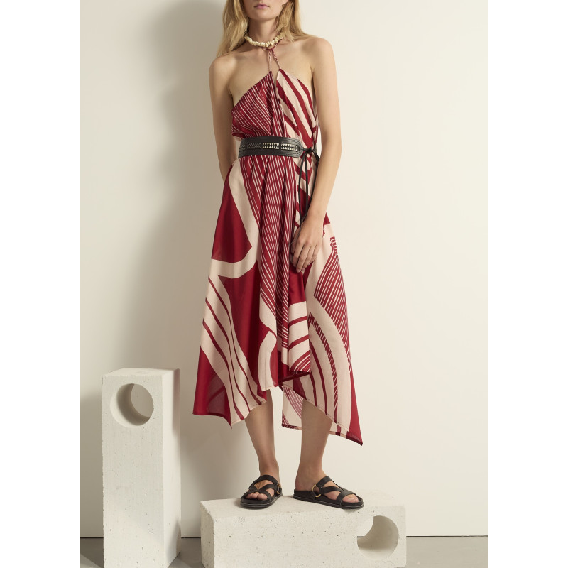 MARE DI LATTE Robe IVINA Carousel Pompei Red