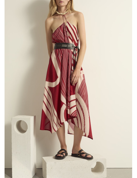 MARE DI LATTE Robe IVINA Carousel Pompei Red