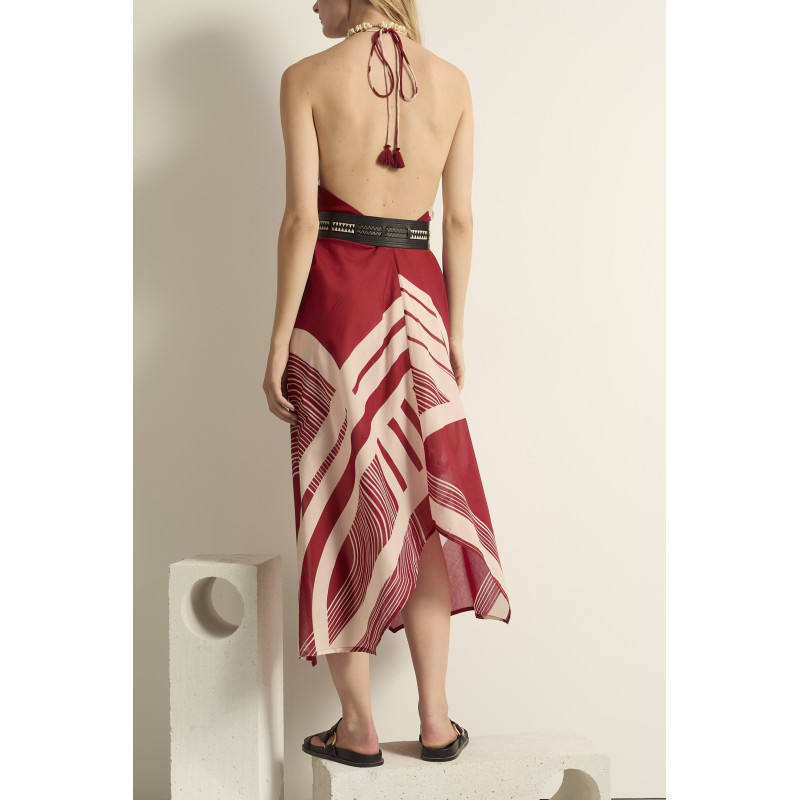 MARE DI LATTE Robe IVINA Carousel Pompei Red