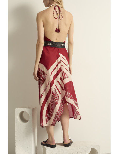 MARE DI LATTE Robe IVINA Carousel Pompei Red