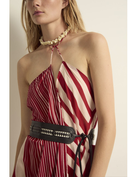 MARE DI LATTE Robe IVINA Carousel Pompei Red