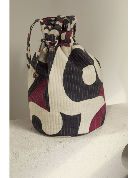 MARE DI LATTE Sac Seau Rodeo Black