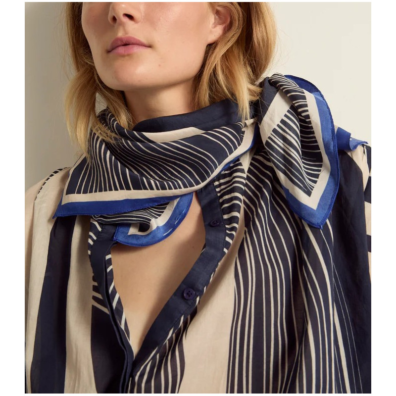 MARE DI LATTE BANDANA Carousel Ink Blue