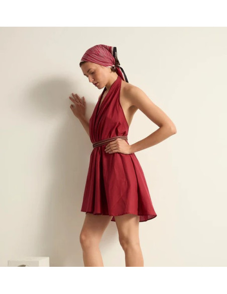 MARE DI LATTE BANDANA Carousel Pompei Red