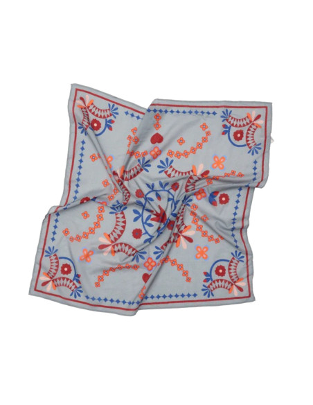 MARE DI LATTE BANDANA Blossom Mineral Blue