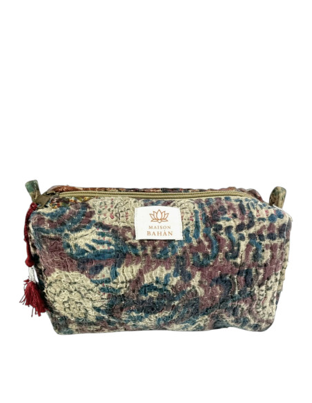 MAISON BAHÀN Trousse Kantha BASILA