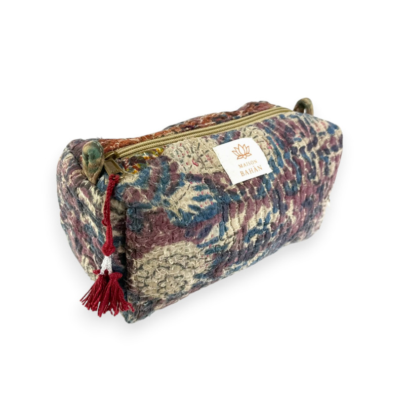 MAISON BAHÀN Trousse Kantha BASILA