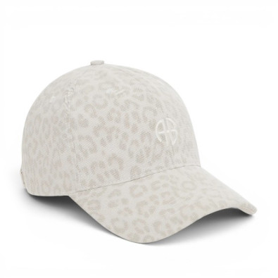 ANINE BING Casquette JEREMY White Leopard