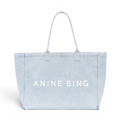 ANINE BING Sac LEO DENIM TOTE