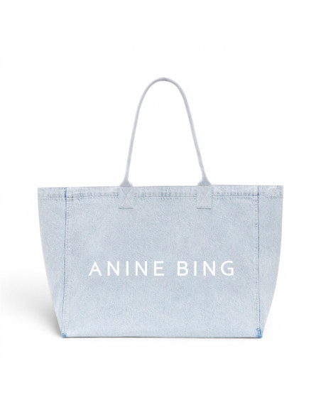 ANINE BING Sac LEO DENIM TOTE