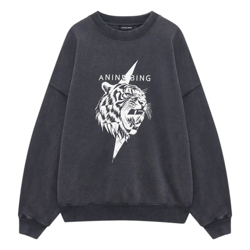 ANINE BING Sweatshirt MILES Tiger